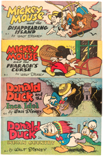 WALT DISNEY WHEATIES PREMIUM COMIC BOOK SET.