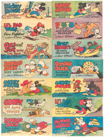 WALT DISNEY WHEATIES PREMIUM COMIC BOOK SET.