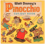 "WALT DISNEY'S PINOCCHIO CUT-OUT BOOK" (VARIETY).