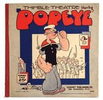 "THIMBLE THEATRE STARRING POPEYE" PLATINUM AGE REPRINT BOOK.