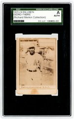 1923-24 BILLIKEN ISIDRO FABRE SGC A AUTHENTIC.