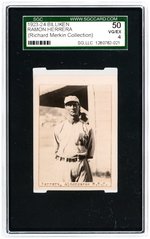 1923-24 BILLIKEN RAMON HERRERA SGC 50 VG/EX 4 (RICHARD MERKIN COLLECTION).