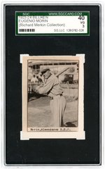 1923-24 BILLIKEN EUGENIO MORIN SGC 40 VG 3 (RICHARD MERKIN COLLECTION).