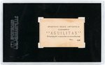 1924-25 AGUILITAS #895 OSCAR TUERO SGC 10 POOR 1 (RICHARD MERKIN COLLECTION).