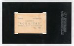 1926-27 AGUILITAS #761 EMILIO PALMERO SGC 30 GOOD 2 (RICHARD MERKIN COLLECTION).