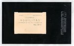 1926-27 AGUILITAS #819 RAUL ATAN SGC 50 VG/EX 4 (RICHARD MERKIN COLLECTION).