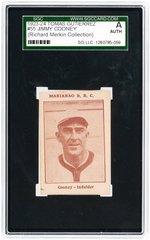 1923-24 TOMAS GUTIERREZ #55 JIMMY COONEY SGC A (AUTHENTIC) (RICHARD MERKIN COLLECTION).