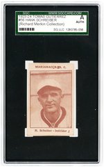 1923-24 TOMAS GUTIERREZ #56 HANK SCHREIBER SGC A AUTHENTIC.