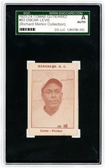 1923-24 TOMAS GUTIERREZ #63 OSCAR LEVIS SGC A AUTHENTIC.