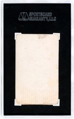 1915 ZEENUT PCL "HONOLULU JOHNNY" WILLIAMS W/O COUPON SGC 10 POOR 1 (RICHARD MERKIN COLLECTION).