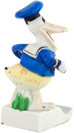 RARE LONG-BILLED DONALD DUCK CHINA TOOTHBRUSH HOLDER.