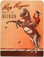 "ROY ROGERS BELTS BY HICKOK" STORE DISPLAY.