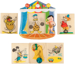 WALT DISNEY "CHEERIOS" PREMIUM FLICKER/FLASHER SET.