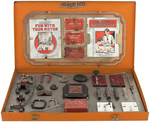 GILBERT "THE NEW ERECTOR ELECTRICAL SET" BOXED 1932 SET.