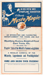 GILBERT "MYSTO MAGIC SET" BOXED 1920 SET.