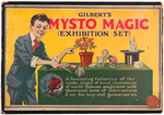 "GILBERT MYSTO MAGIC EXHIBITION SET" BOXED 1917 SET.