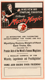 "GILBERT MYSTO MAGIC EXHIBITION SET" BOXED 1917 SET.