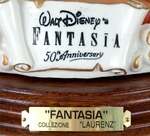 "FANTASIA 50TH ANNIVERSARY" EXTRAORDINARY LAURENZ OF ITALY CAPODIMONTE SCULPTURE.