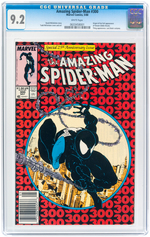 "AMAZING SPIDER-MAN" #300 MAY 1988 CGC 9.2 NM- (FIRST VENOM).