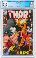 "THOR" #165 & #166 CGC PAIR (FIRST HIM/WARLOCK).