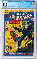 "AMAZING SPIDER-MAN" #100 & #102 CGC PAIR.