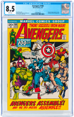 "X-MEN" #66 & "AVENGERS" #100 CGC PAIR.