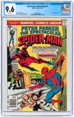 "SPECTACULAR SPIDER-MAN" #1 & "AMAZING SPIDER-MAN" #252 CGC PAIR.