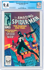 "SPECTACULAR SPIDER-MAN" #1 & "AMAZING SPIDER-MAN" #252 CGC PAIR.