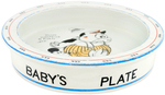 RARE & EXCEPTIONAL MICKEY MOUSE PARAGON CHINA "BABY'S PLATE."