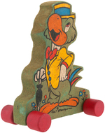 THE THREE CABALLEROS - JOE CARIOCA PULL TOY.