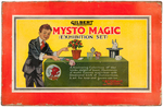 "GILBERT MYSTO MAGIC EXHIBITION SET" BOXED 1930 SET.