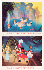 "WALT DISNEY'S PETER PAN" LOBBY CARD SET.