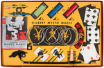 "GILBERT MYSTO MAGIC EXHIBITION SET" BOXED 1950s SET.