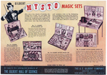 "GILBERT MYSTO MAGIC EXHIBITION SET" BOXED 1950s SET.