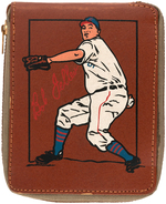 "BOB FELLER" WALLET WITH WILLARD MULLIN ART.