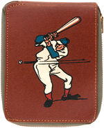 "BOB FELLER" WALLET WITH WILLARD MULLIN ART.