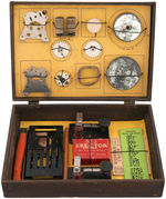 "GILBERT ERECTOR ELECTRICAL SET" BOXED 1915 SET.