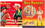 ROY ROGERS PAPER DOLL BOOK PAIR.