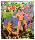 "THE NEW ADVENTURES OF TARZAN POP-UP" HARDCOVER.