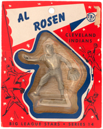 1956 "BIG LEAGUE STARS" CARDED AL ROSEN STATUE.