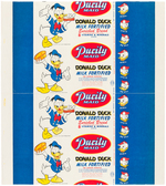 "DONALD DUCK" BREAD WRAPPER PAIR.