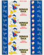 "DONALD DUCK" BREAD WRAPPER PAIR.