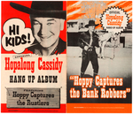 "HOPALONG CASSIDY BOND BREAD" BREAD END LABEL ALBUM PAIR.