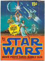 "STAR WARS" TOPPS 5th SERIES FULL GUM CARD DISPLAY BOX.