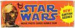 "STAR WARS" TOPPS 5th SERIES FULL GUM CARD DISPLAY BOX.