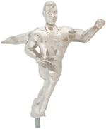 SUPERMAN HOOD ORNAMENT (SMALL SILVER).