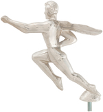 SUPERMAN HOOD ORNAMENT (SMALL SILVER).