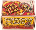 "SUPERMAN TURNOVER TANK" BOXED MARX WIND-UP (GOLD VARIETY).