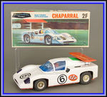 "CHAPARRAL 2F BATTERY OPERATED" RACE CAR TOY.