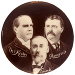 RARE McKINLEY/ROOSEVELT/FRINK TRIGATE COATTAIL BUTTON.